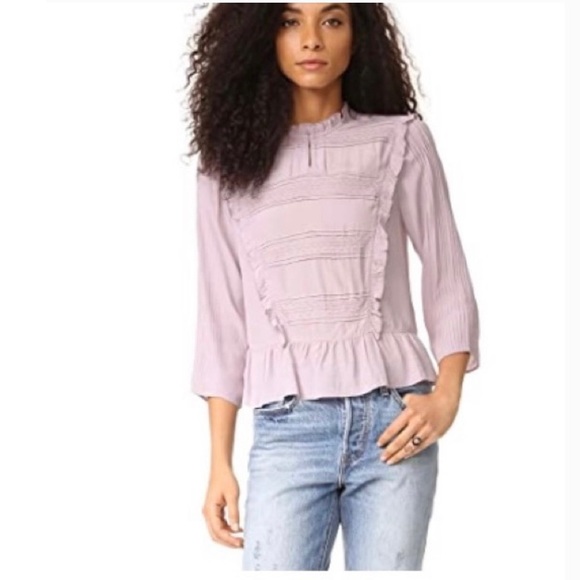 ST ROCHE Blouse with ruffle detail - Size Small - Picture 10 of 10